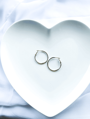 Brincos de Argola Essenciais em Aço Inoxidável