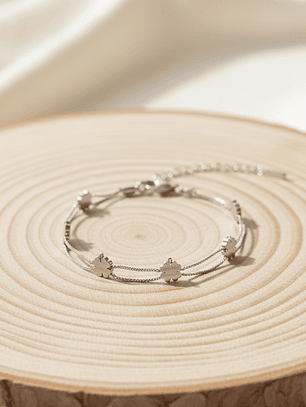 Pulseira Infinity Clover