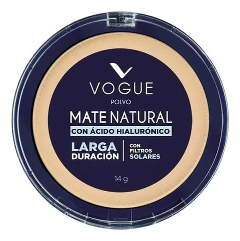 Polvo Compacto Mate Natural 