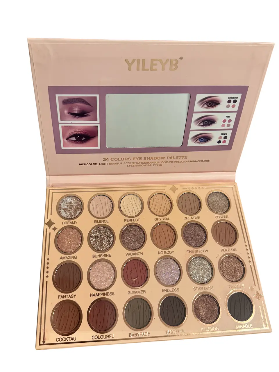 Paleta de Sombra Nude 24 Tonos  1