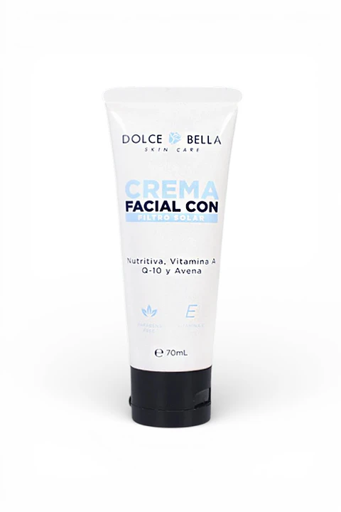 Crema Nutritiva Facial con Filtro Solar