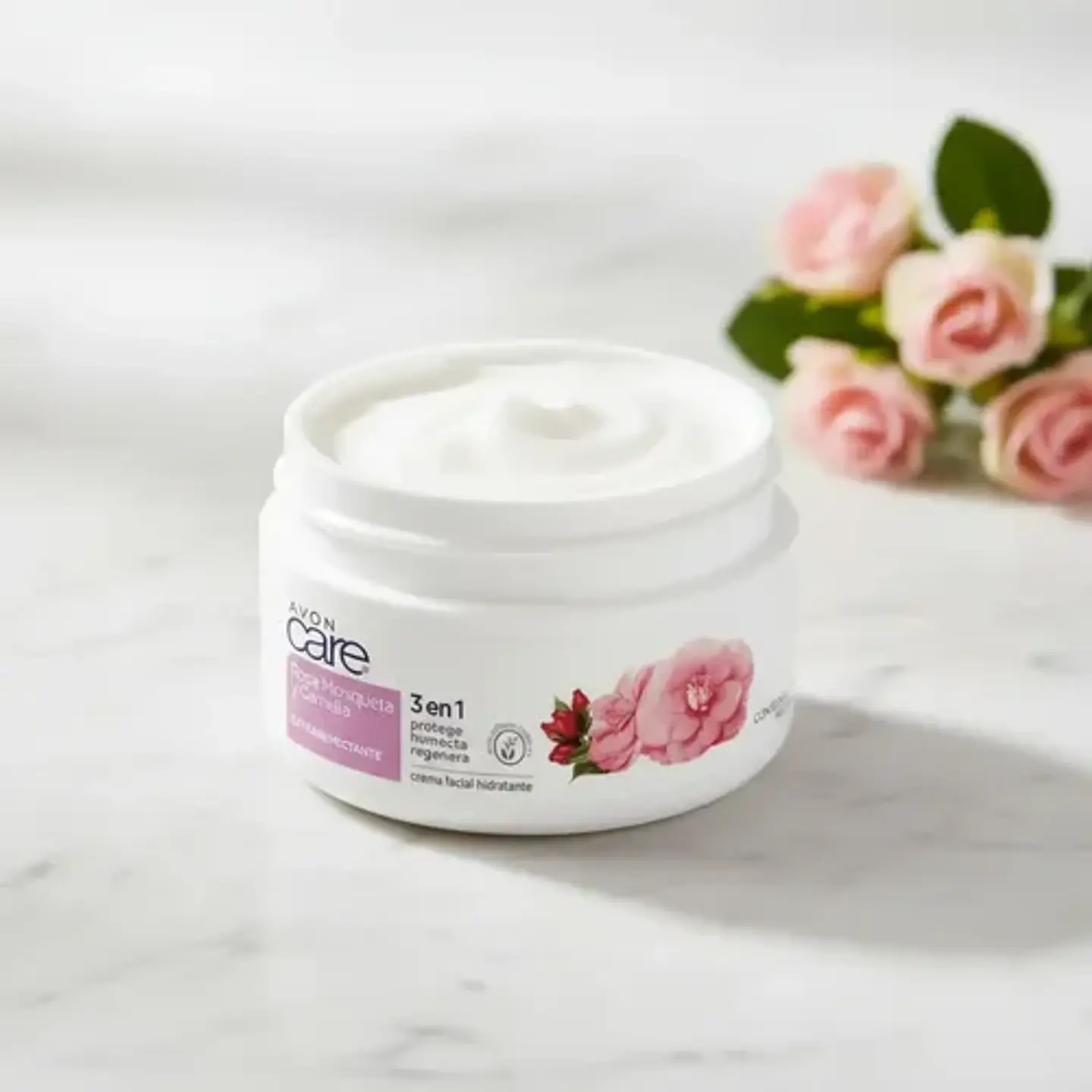 Crema Rosa Mosqueta y Camelia 4