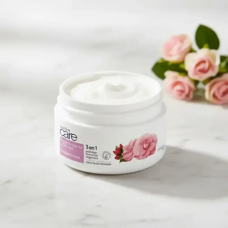 Crema Rosa Mosqueta y Camelia 4