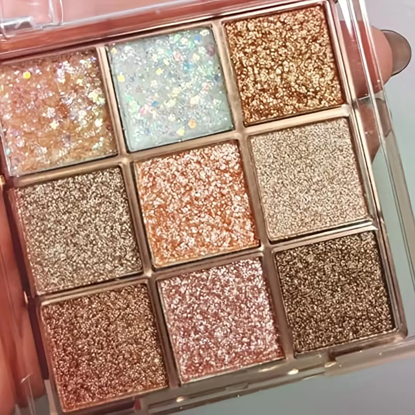 Paleta de Sombras Glow 9 Tonos  2