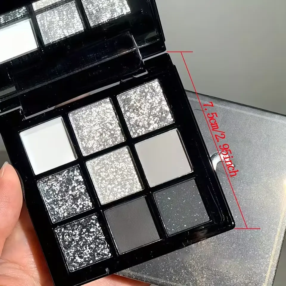 Paleta de Sombras Smokey  9 tonos 4