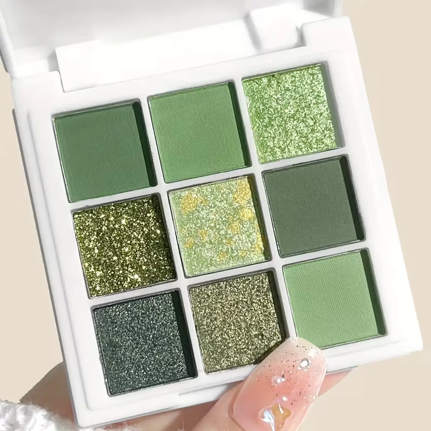 Paleta de Sombras Green 9 tonos 2