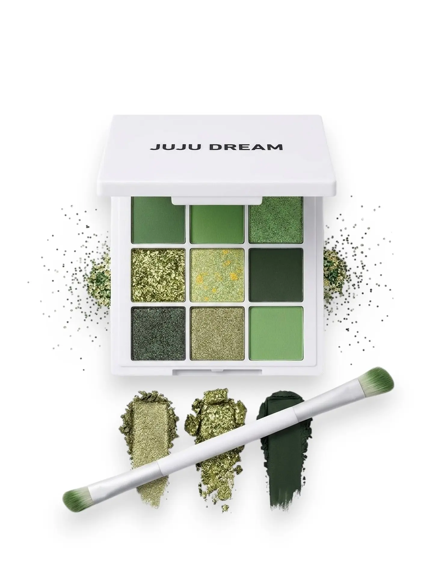 Paleta de Sombras Green 9 tonos 1