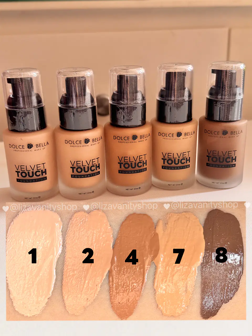  Base Liquida Velvet Touch 7