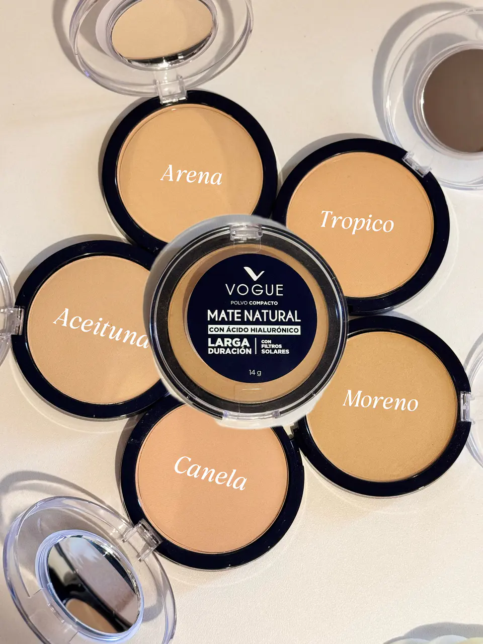 Polvo Compacto Mate Natural  7