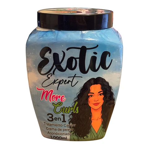 Crema de Tratamiento Exotic Expert More Curls 