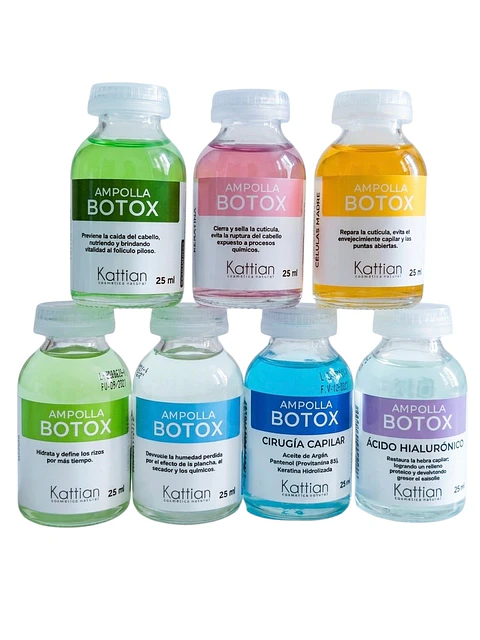 Ampollas Botox Capilar
