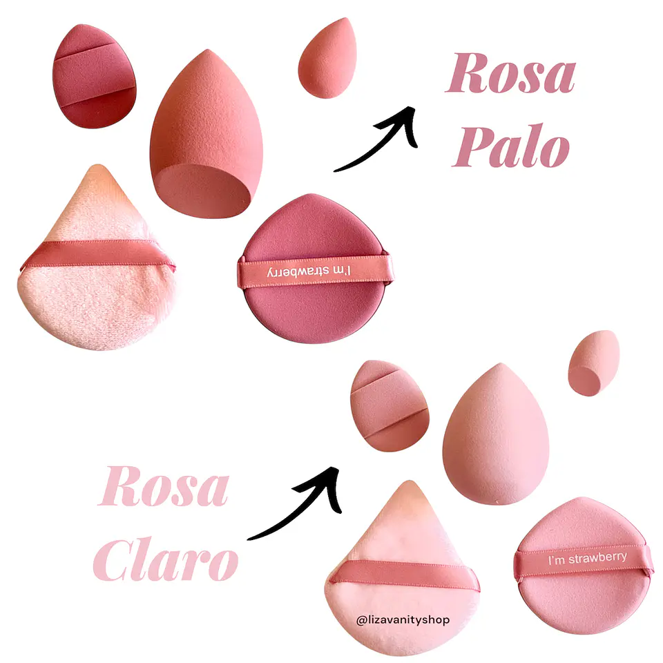 Set x5 Esponjas de Maquillaje 3