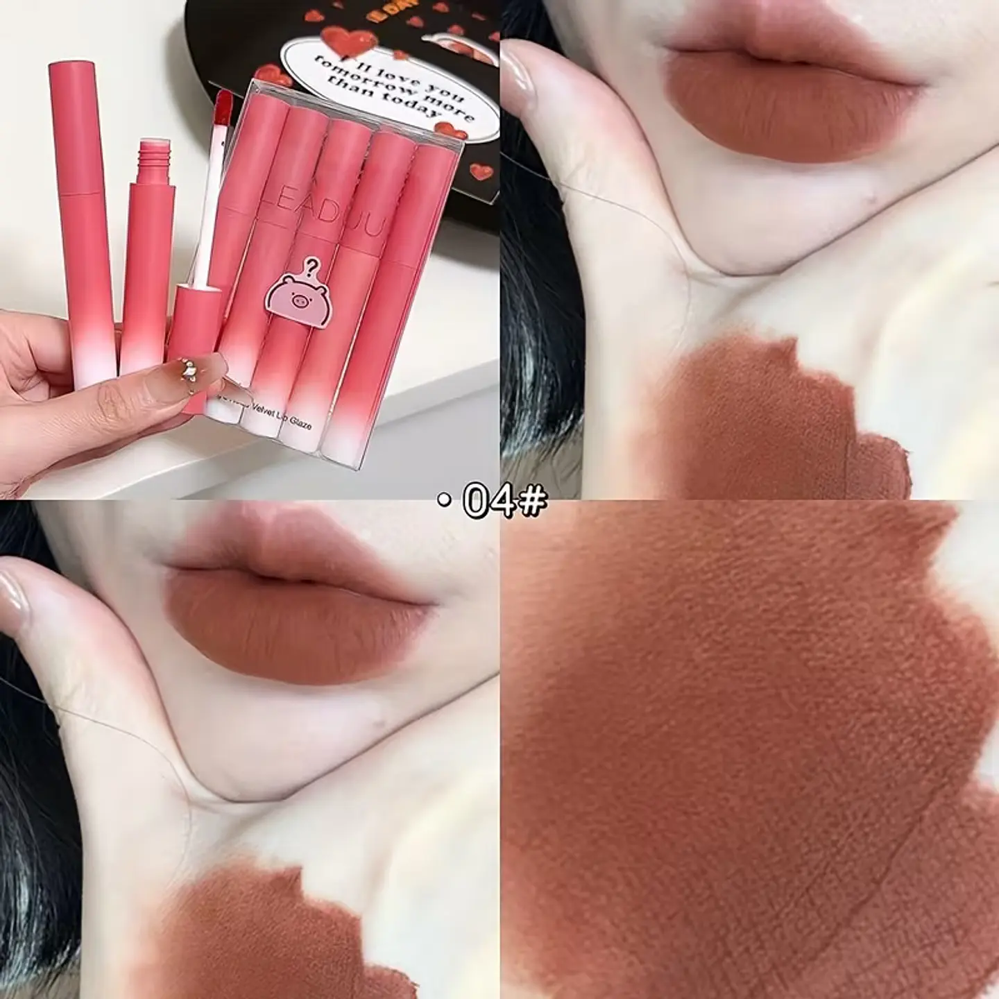 Labial Matte Velvet Lip Glaze 7