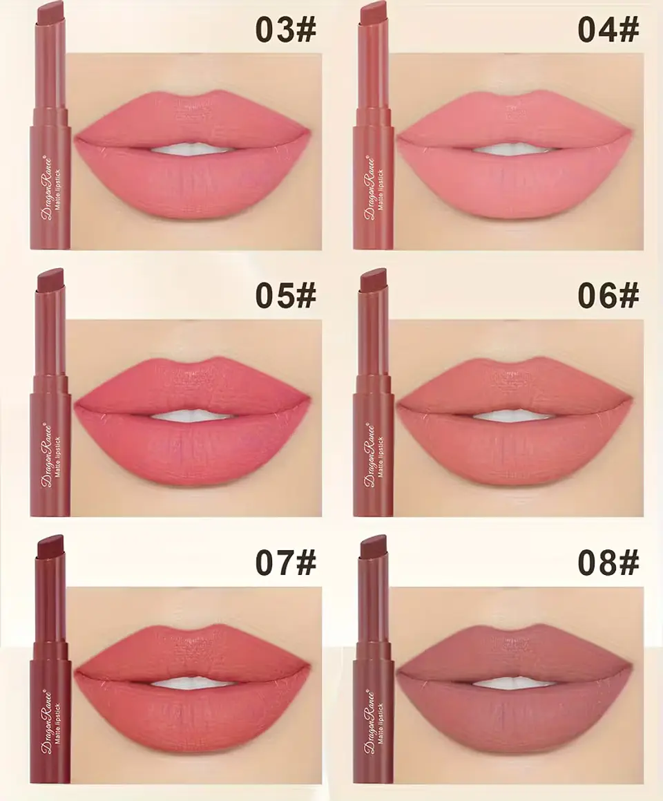 Labial en barra Mate 3