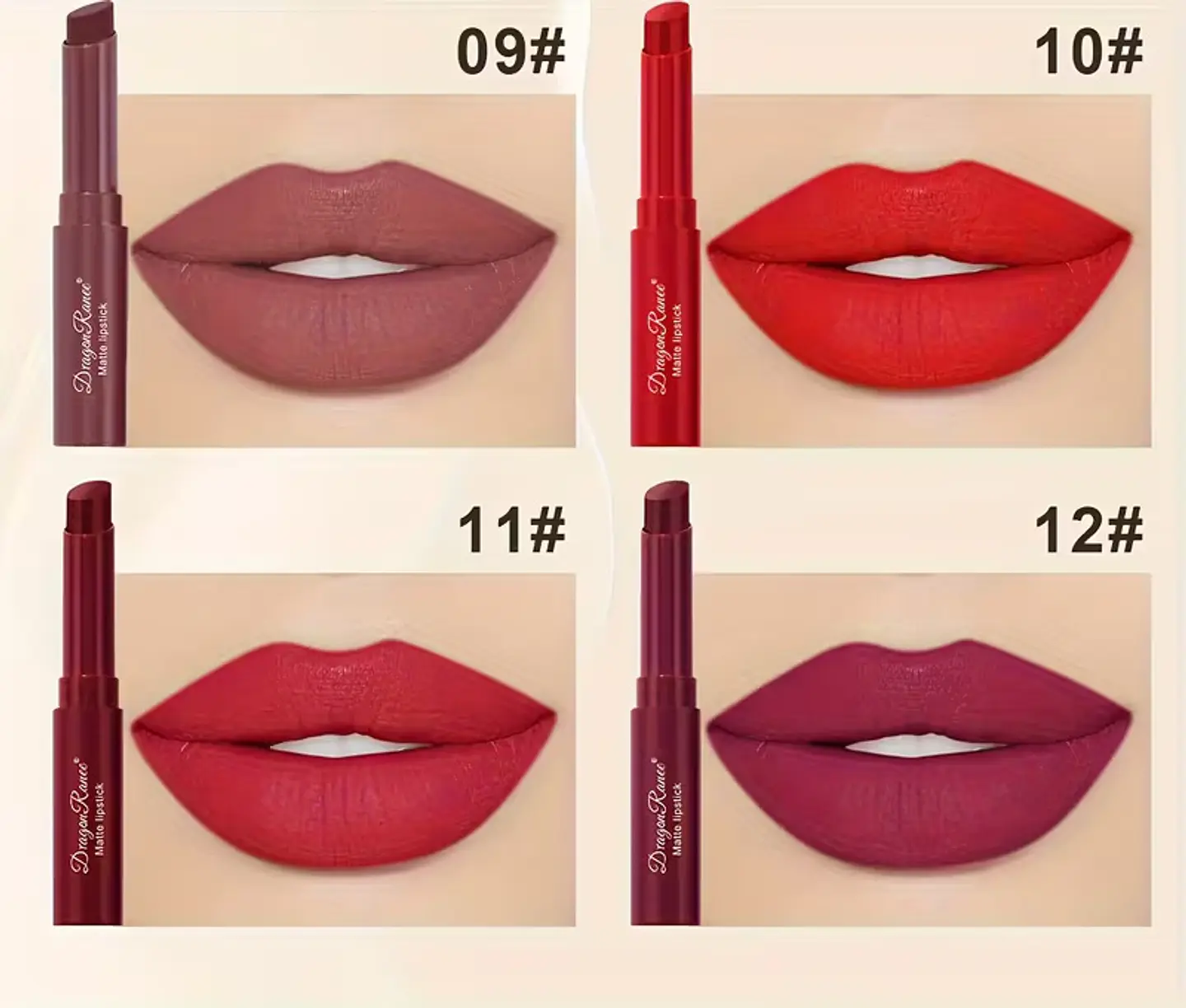 Labial en barra Mate 4