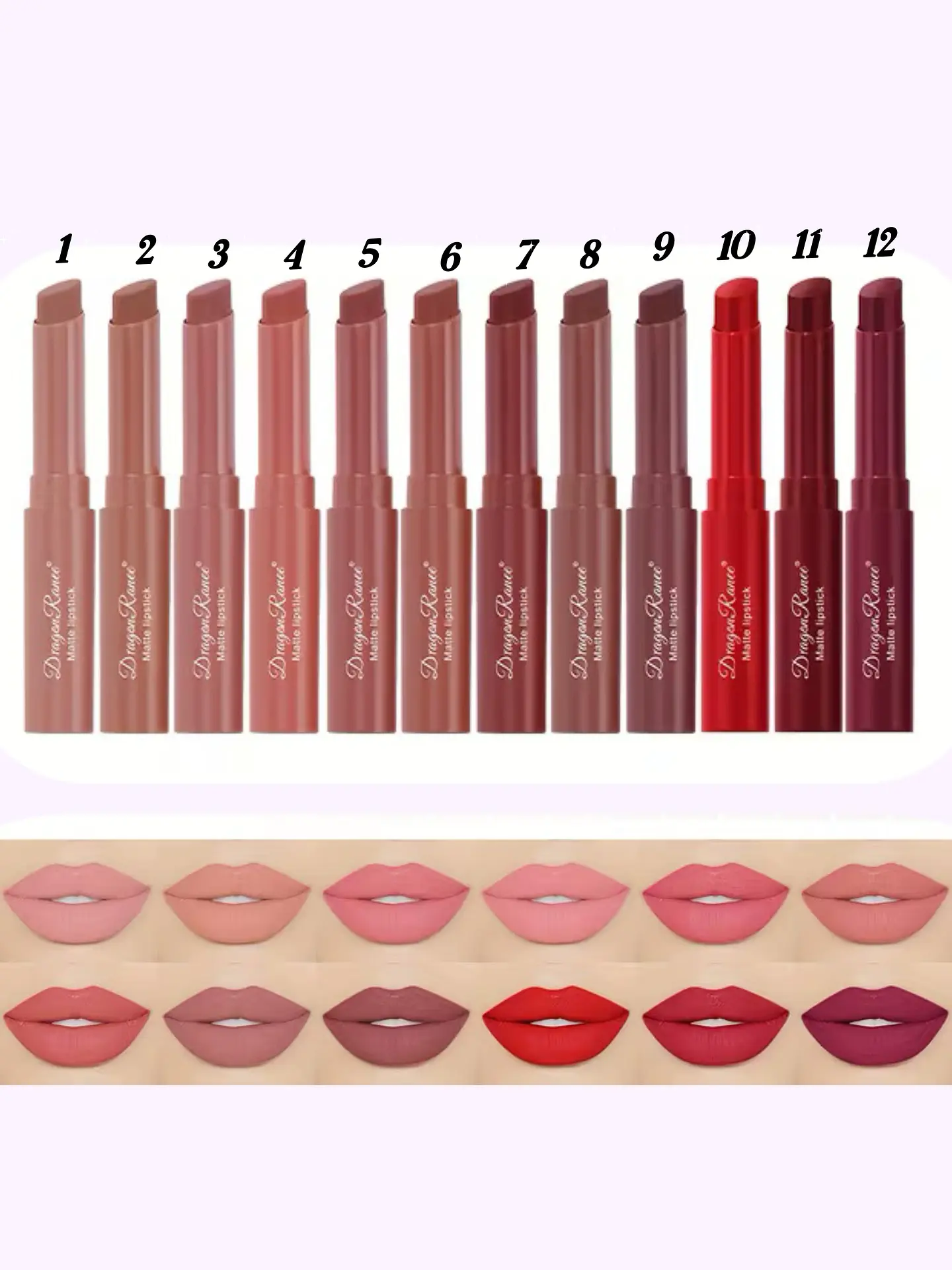 Labial en barra Mate 5