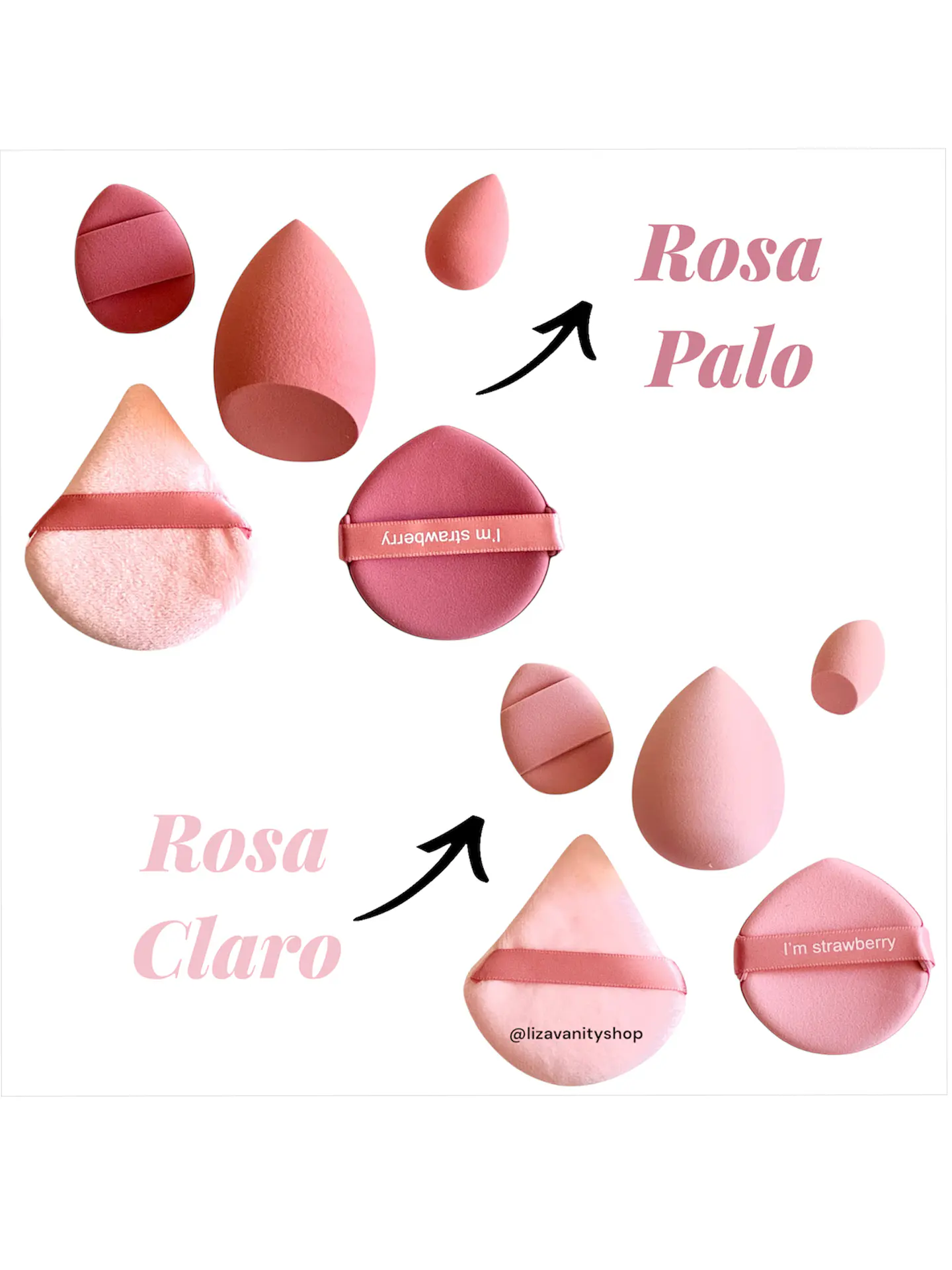 Set x5 Esponjas de Maquillaje 3