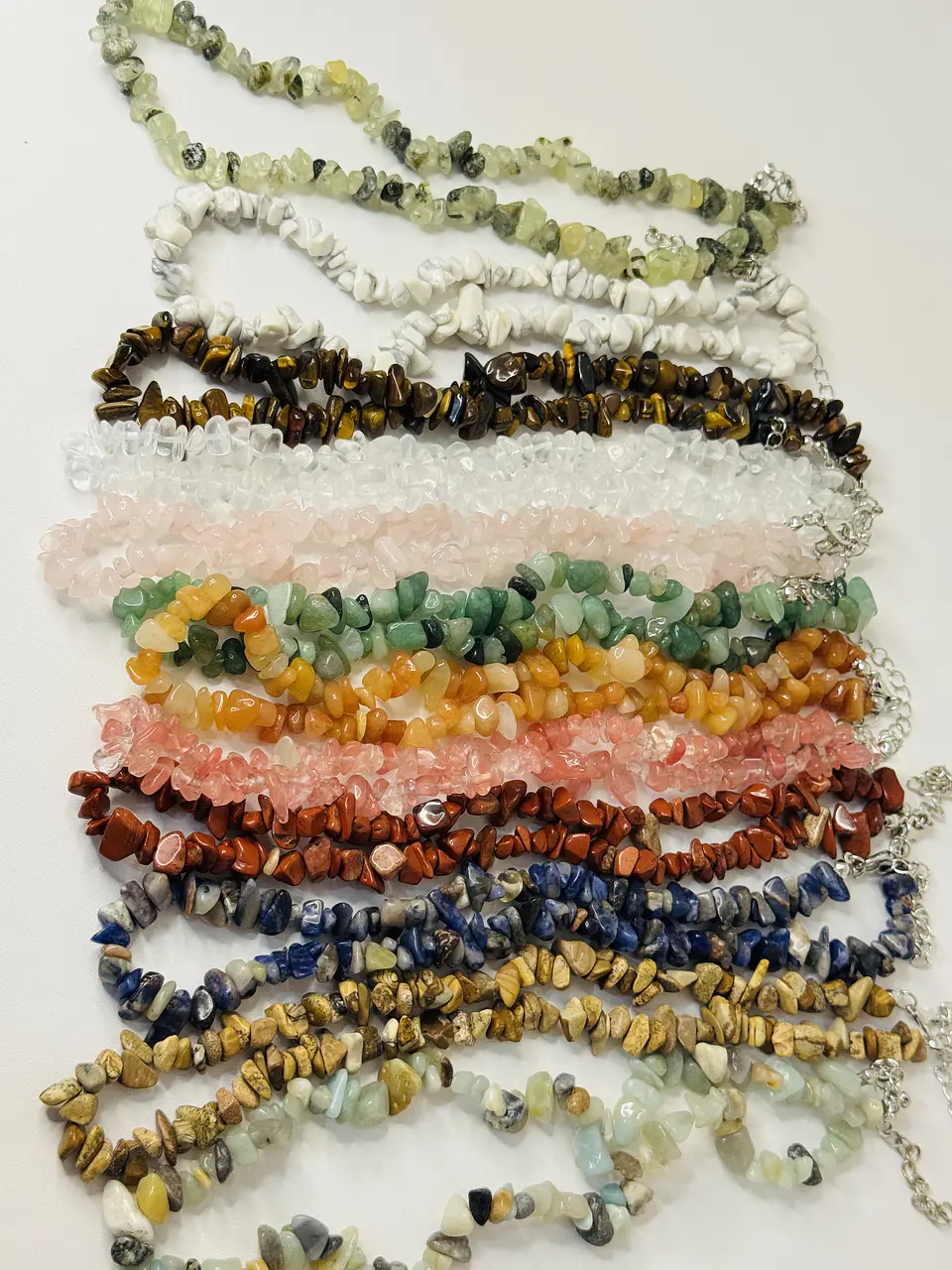  Collar de Piedras Naturales  13