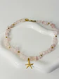 Collar en Cuarzo Rosa Estrella de Mar - Miniatura 3