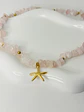 Collar en Cuarzo Rosa Estrella de Mar - Miniatura 2