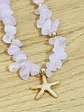 Collar en Cuarzo Rosa Estrella de Mar - Miniatura 4
