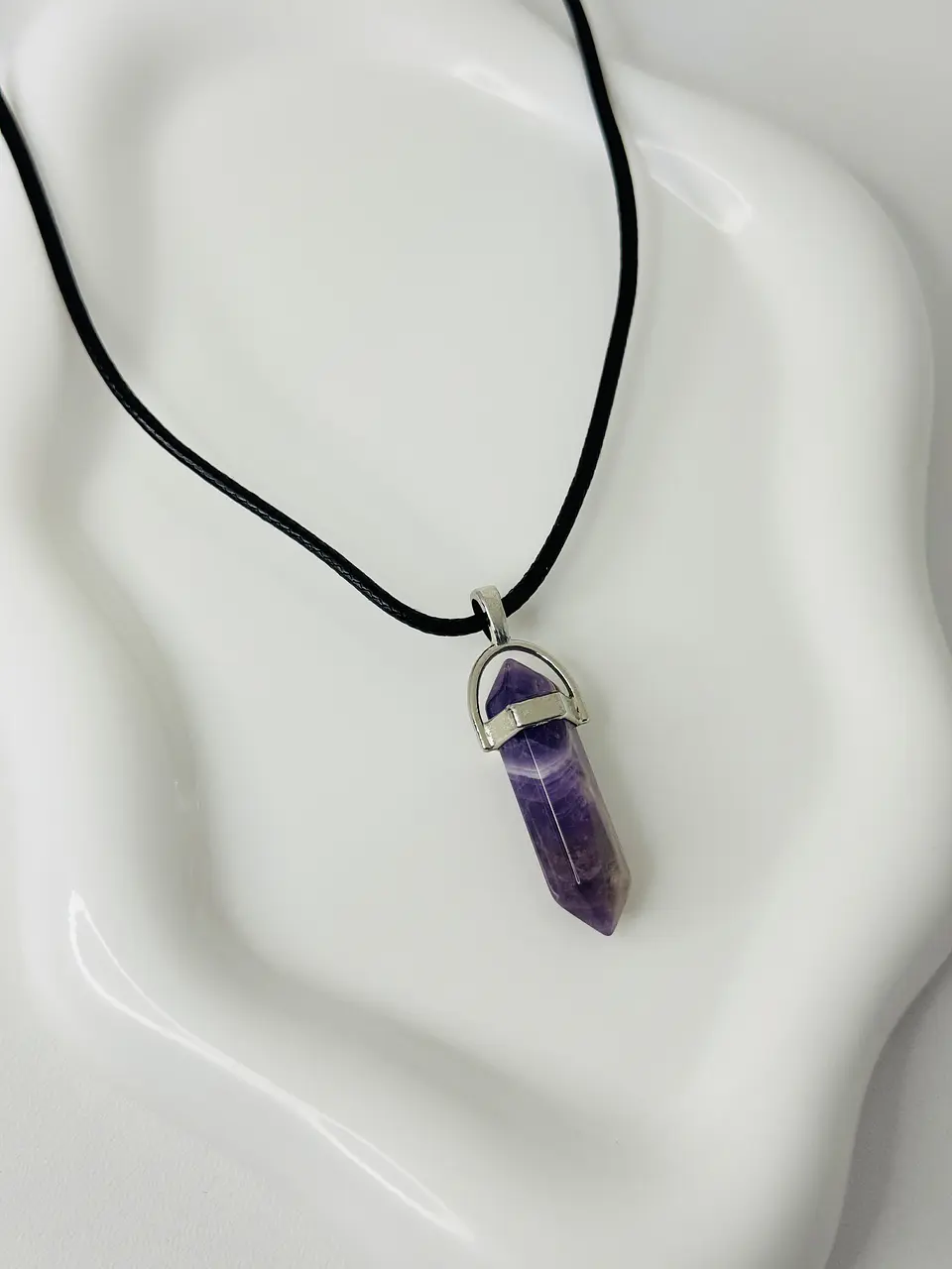 Collar Péndulo de Piedra Natural 4