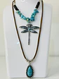 Set x2 Collares Boho Turquesa  - Miniatura 5