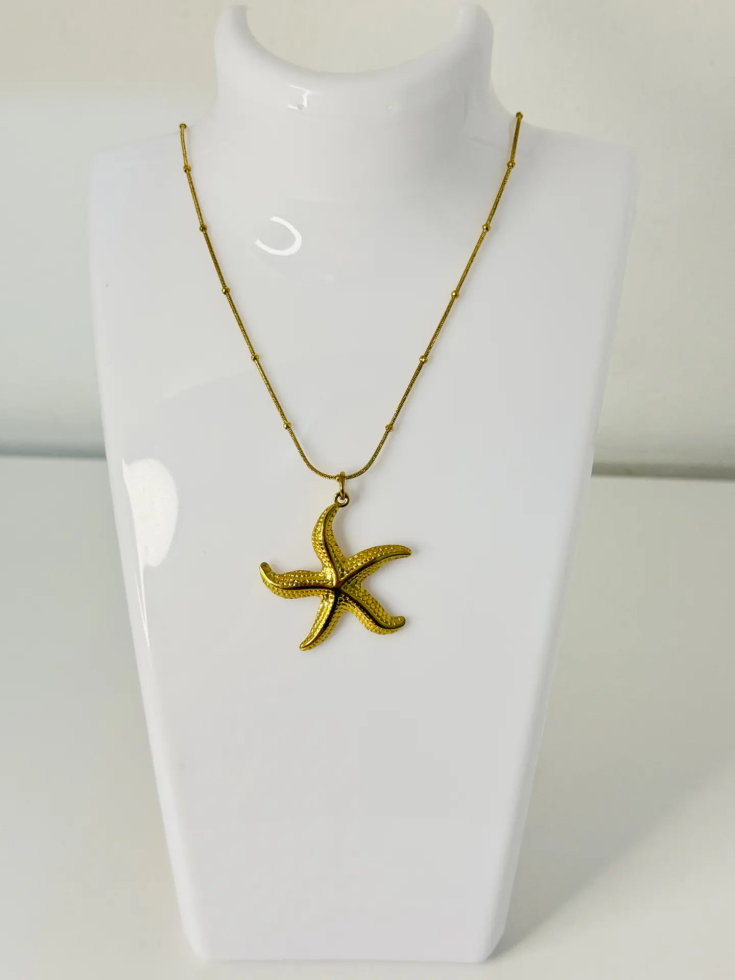 Collar Estrella en Acero Inoxidable 2