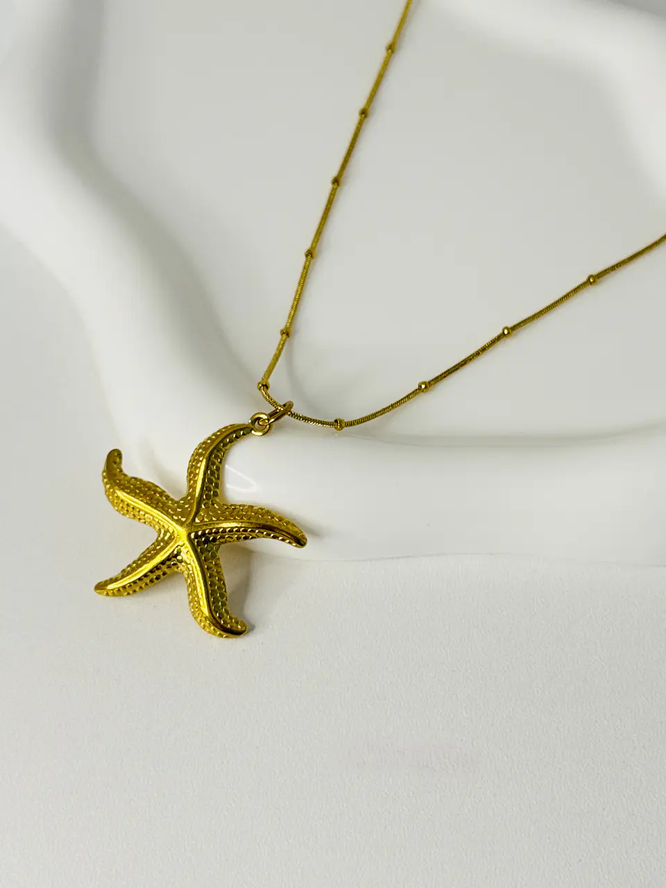 Collar Estrella en Acero Inoxidable 3