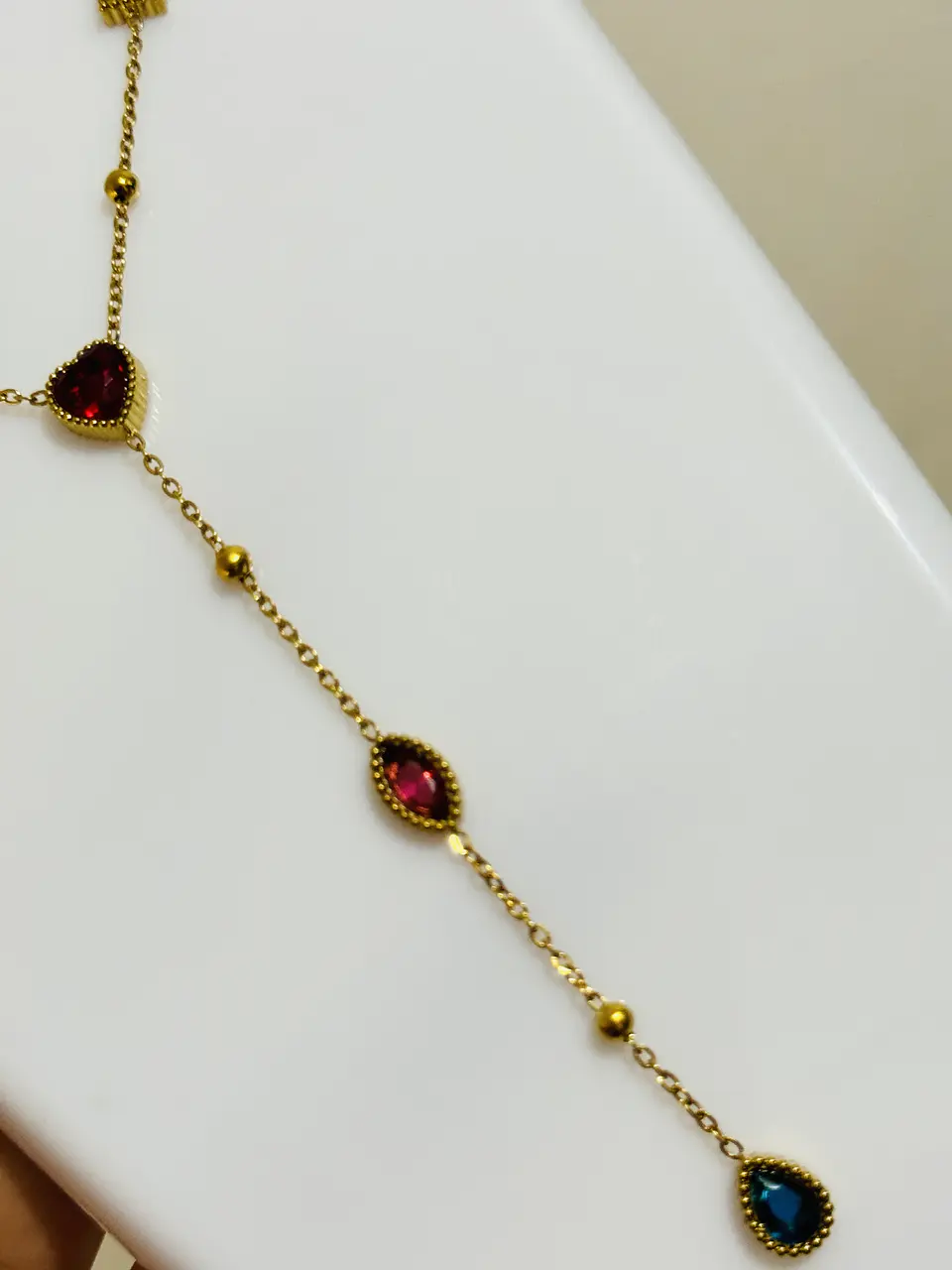 Collar Corbatero Multicolores en Acero Inoxidable 6