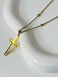 Collar Cruz  en Acero Inoxidable - Miniatura 8