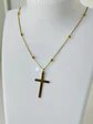 Collar Cruz  en Acero Inoxidable - Miniatura 7