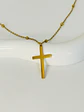 Collar Cruz  en Acero Inoxidable - Miniatura 10