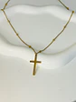 Collar Cruz  en Acero Inoxidable - Miniatura 1