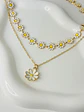 Collar de Doble Capa Margaritas - Miniatura 3