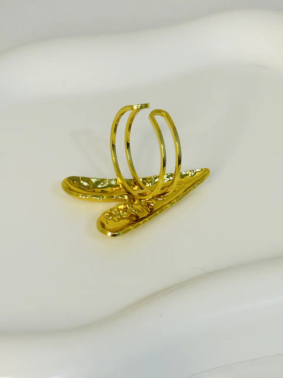 Anillo Corazón Ajustable en Acero  5