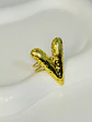 Anillo Corazón Ajustable en Acero  - Miniatura 1