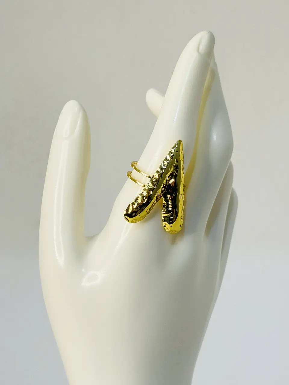 Anillo Corazón Ajustable en Acero  4