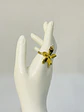 Maxi Anillo Flor en Acero Inoxidable - Miniatura 4