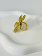 Maxi Anillo Flor XL en Acero  - Miniatura 2