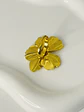 Maxi Anillo Flor Texturizada en Acero  - Miniatura 4