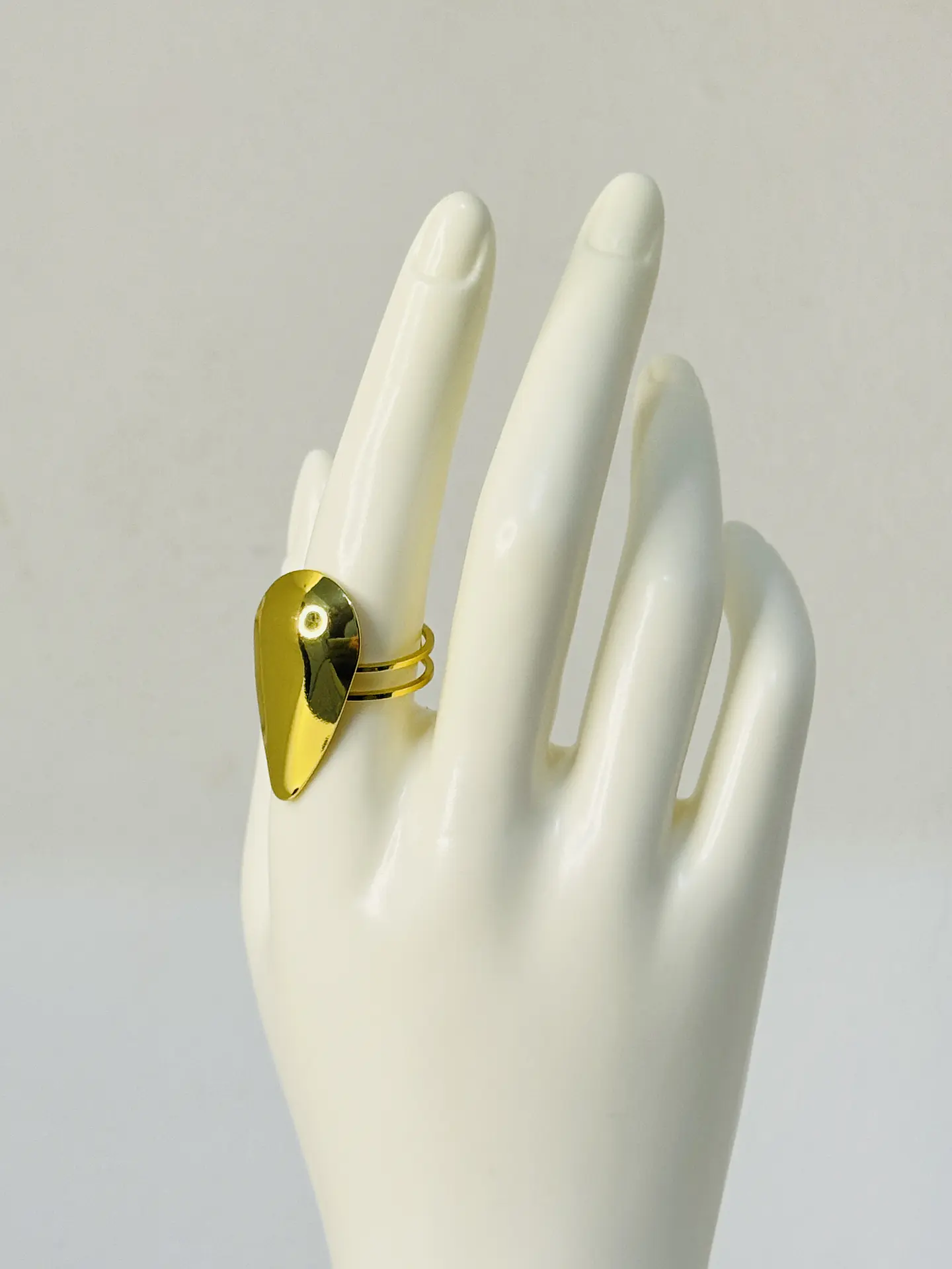 Anillo Gota en Acero Inoxidable 2
