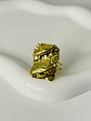 Anillo Placa Martillada en Acero  - Miniatura 1