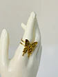 Anillo Mariposa Relieve en Acero  - Miniatura 1