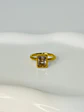 Anillo Rectangular Vintage en Acero  - Miniatura 4