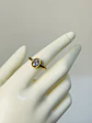 Anillo Solitario Óvalo Cristal en Acero  - Miniatura 2