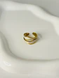 Anillo Doble Onda Perlada - Miniatura 4