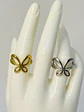 Anillo Mariposa Calada en Acero  - Miniatura 3