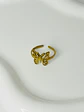 Anillo Mariposa Filigrana en Acero  - Miniatura 1