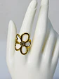 Anillo Flor Maxi Calada en Acero  - Miniatura 3